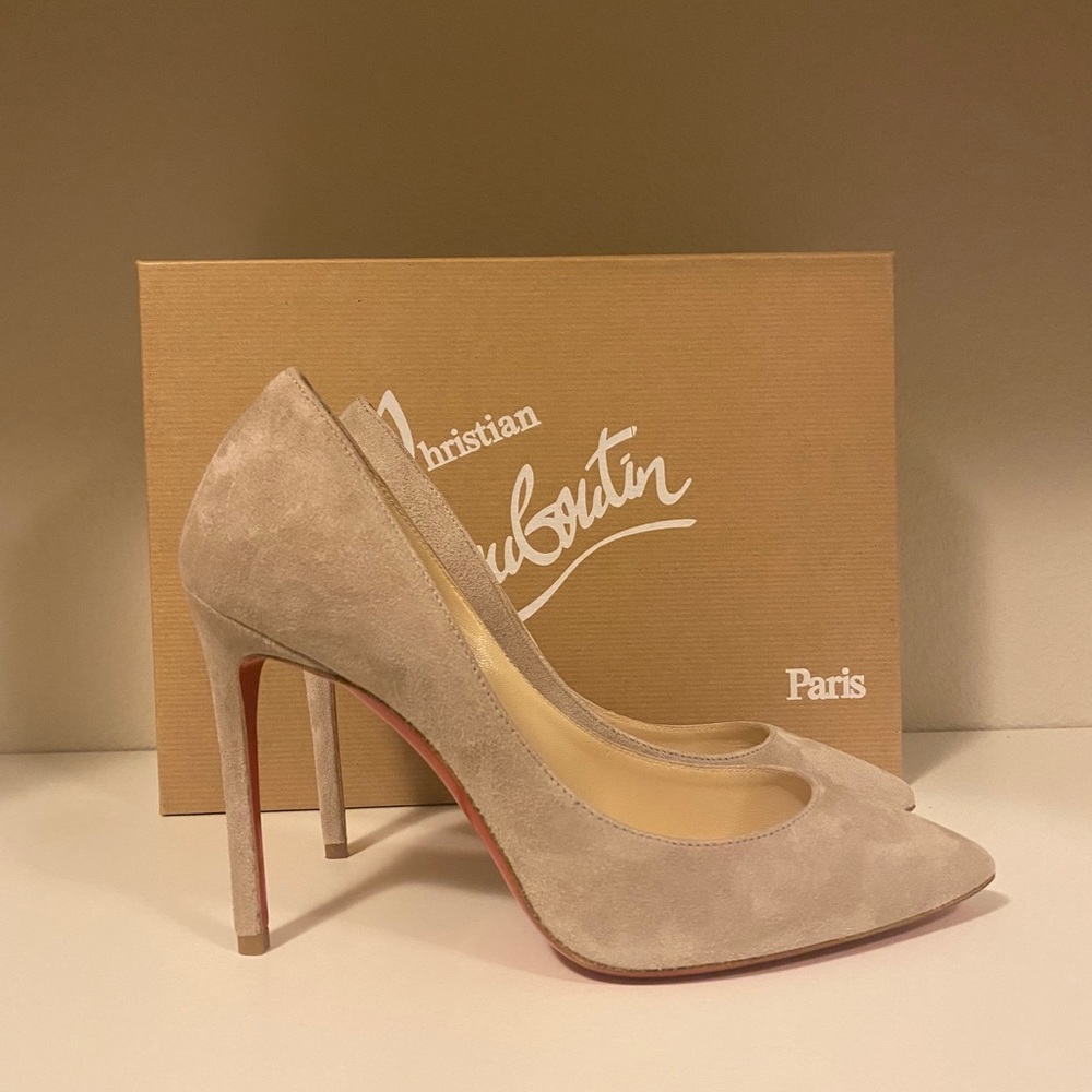 Christian Loutboutin suede Pigalle